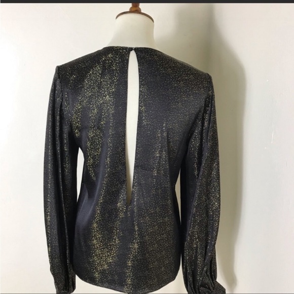 Nili Lotan Loretta metallic top - Picture 9 of 10